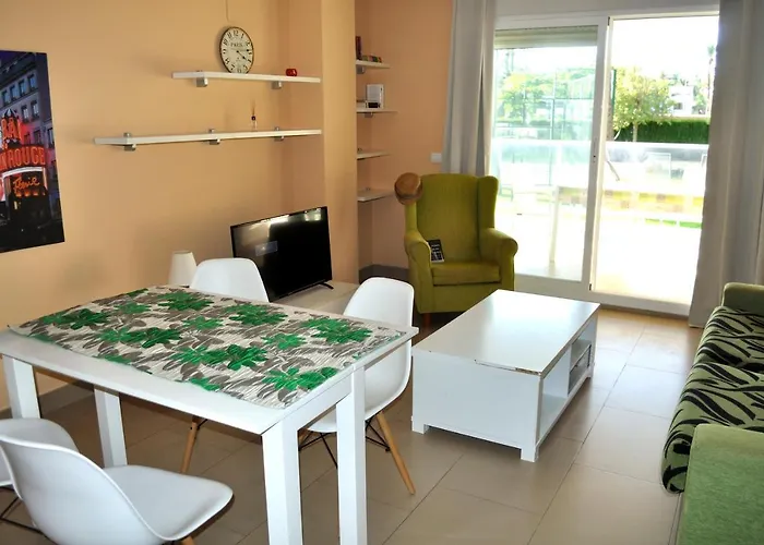 Brisas A1, 2 Dormitorios, Playa A 100m, By Bookindenia Lägenhet